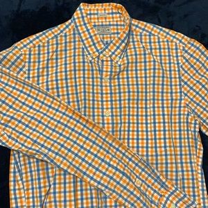 Lightweight checkered J Crew shirt